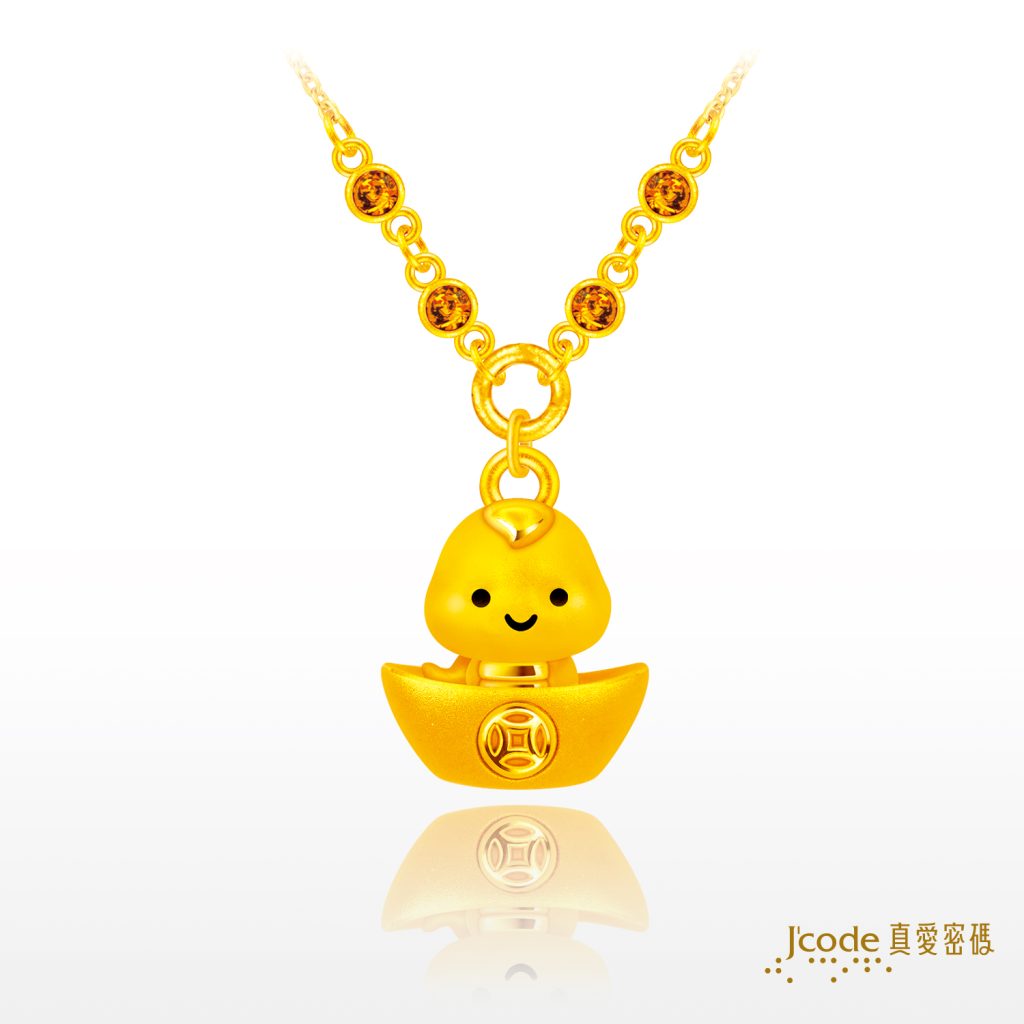 旺財蛇(硬金)項鍊