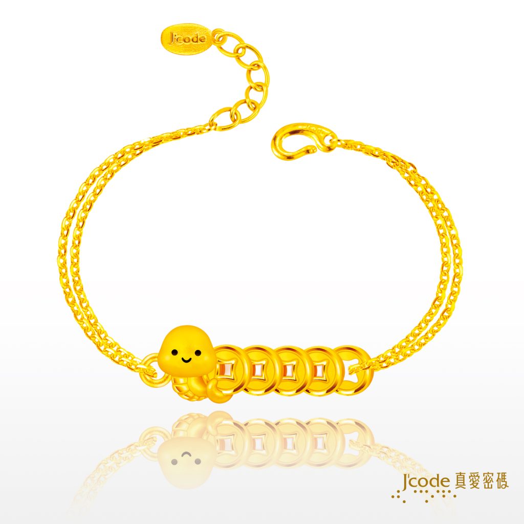 蛇麼時候都五錢(硬金)手鍊