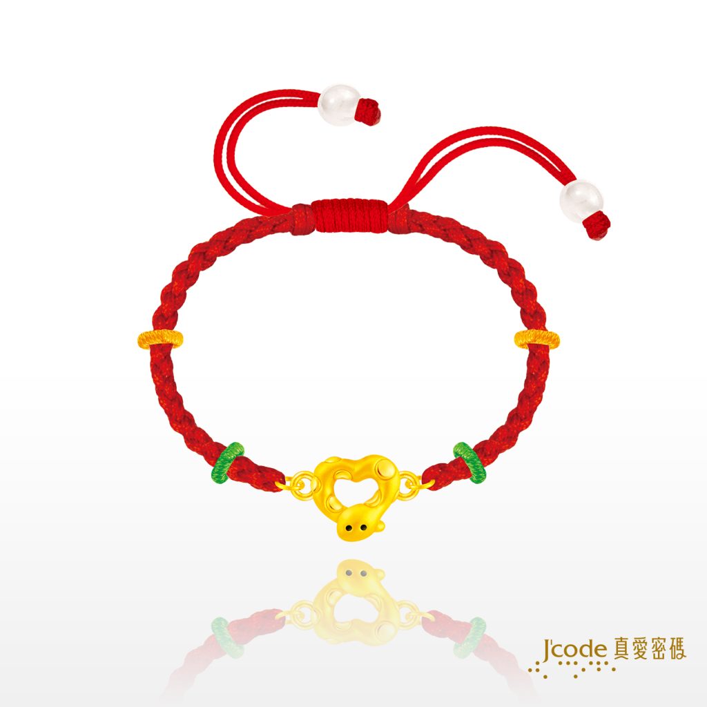 蛇麼都可愛(硬金)編織手鍊