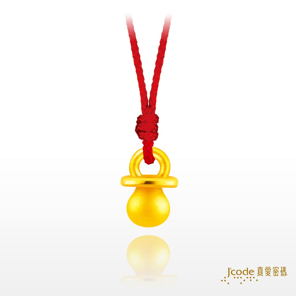 金奶嘴．小(硬金)墜子