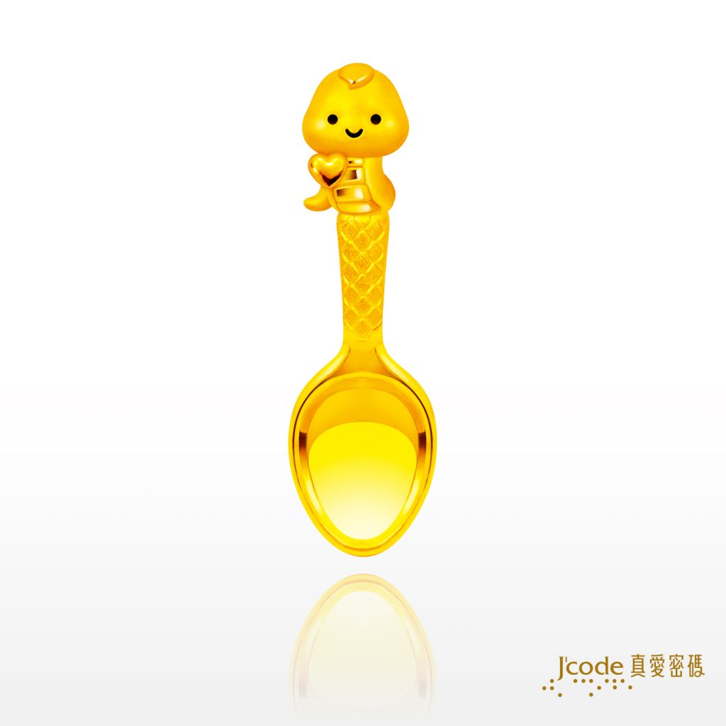 金湯匙蛇寶貝-大(硬金)擺件